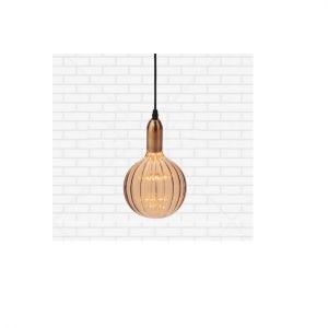 LAMPADA LED FIREWORKS VINTAGE G125 AMBAR