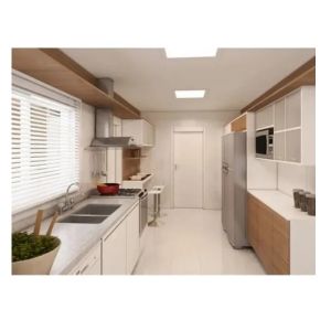PLAFON LED QUAD EMBUTIR 24W 30CM BIVOLT 6500K TASCHIBRA