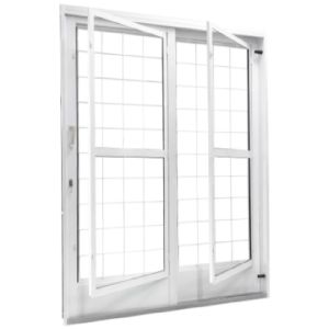 PORTA ACO PINT CORRER LAT GDE QUAD C/ POST 2F 160X210X14 ESQ REF.1009961