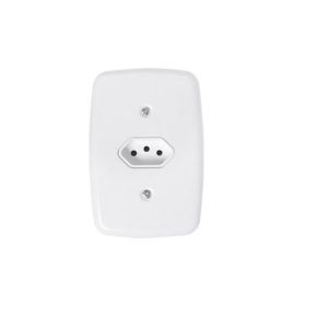 TOMADA IDEALE BRANCO 4X2 1 TOM 2PT 10A REF. 3211
