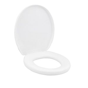 ASSENTO ALMOFADADO OVAL BRANCO COLUNA  REF. 10400600 SAIU DE LINHA