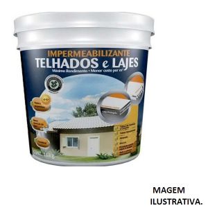 IMPERMEABILIZANTE TELHADOS E LAJES 16 KG PROMO