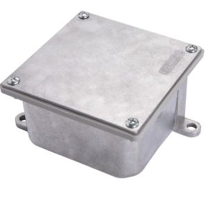 CAIXA DE PASSAGEM 20X20 ALUM C/ TAMPA REF. 56123/0003  PROMO