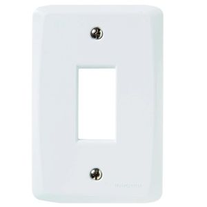 PLACA 4X2 1P VERTICAL LUX2 BRANCA PROMO