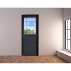 PORTA ACO MISTA LAMINA  POST GDE QUAD 85X215X12 DIR REF.1544 PROMO10