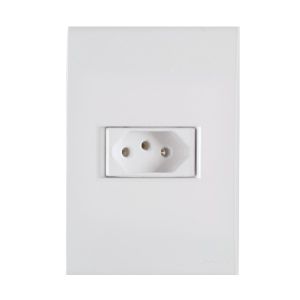 TOMADA LIZ BRANCO 4X2 1 TOM 2PT 20A/250V REF. 57170/213