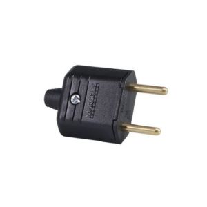 PLUGUE 2P 10 A PLD1-2 PRETO CB 180G REF. PA011986 PROMO