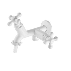 TORNEIRA MAQUINA PAREDE ABS BRANCO MARUJA REF. 1130982
