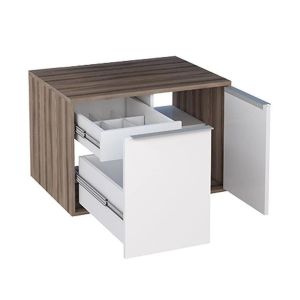 GABINETE BANHEIRO MDF SUSP ARATI 60 TAMARINDO C/BR 89678  PROMO 