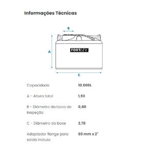 CAIXA D AGUA 10.000 LT POLIETILENO TANQUE  PROMO