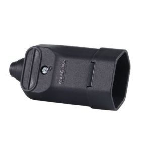 TOMADA DESMONTAVEL 2PT 10 A MD1-3 PRETO CB REF. PA012719