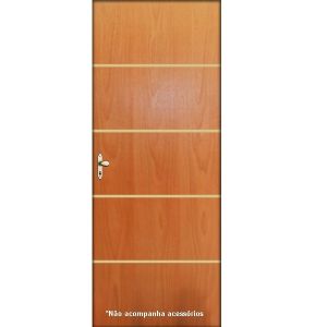 PORTA MADEIRA TAUARI FRIZO RETO 80 X 210 PROMO