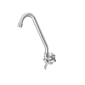TORNEIRA PAREDE METAL CANO ALTO PERTUTTI CHROME PROMO