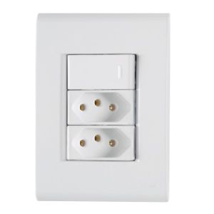 INT. LIZ BRA 4X21 TECLA SIMP  2 TOM 20A/250V.57170086