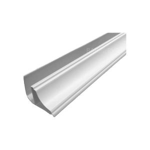 PERFIL PVC FORRO MOLDURA 8 MM BRANCO GELO 6 MT