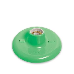 PLAFONIER PVC REDONDO VERDE 60W E-27 REF. 8513 PROMO