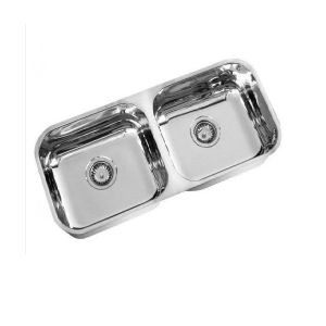 CUBA INOX DUPLA N3 74X40 CM EMBUTIR REF 10.02.35233  PROMO 