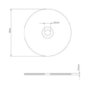 DISCO CORTE FERRO 4.1/2X 1/8 X 7/8 REF. 42591/004