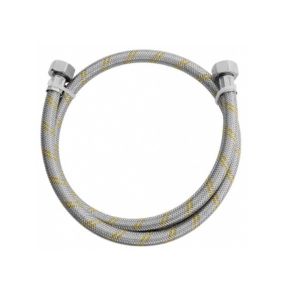 MANGUEIRA PARA GAS FLEX INOX EMENDA 1/2 1.0 MT PROMO