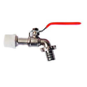 TORNEIRA PAREDE METAL ESFERA 1/2 E 3/4 REF. 8702