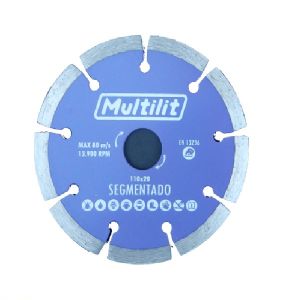 DISCO CORTE 110 MM DIAMANTADO SEGMENTADO REF. 1481 SAIU DE LINHA