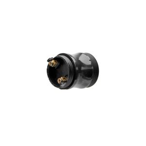 SOQUETE PVC PRETO MOVEL C/ BORNE 250V E-27 REF. 8601