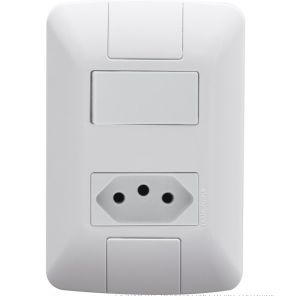 INT. ARIA BRA 4X2  1 TECLA SIMP  1 TOM 20A/250V.57241/044