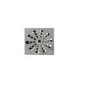 GRELHA PVC 15 X 15 QUAD CROM ROTATIVA REF. GRB6 ASTRA PROMO