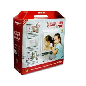 ARMARIO BANH LINEA PLUS BRANCO REF. 10400090  PROMO 