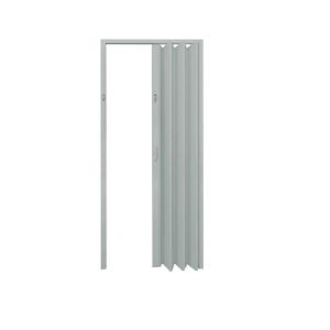 PORTA SANFONADA 72 X 210 CM PVC CINZA 4.25 KG