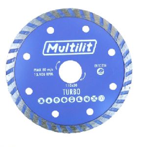 DISCO CORTE 110 MM MARMORE/GRANITO/PEDRAS DIAMANTADO TURBO REF. 1482 SAIU DE LINHA