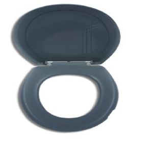 ASSENTO ALMOFADADO OVAL LINEA PLUS CINZA REF. 10400225  PROMO 
