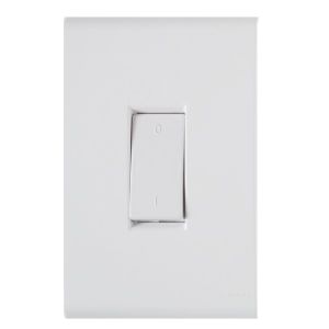 INT. LIZ BRANCO 4X2  1 TECLA BIPOLAR 10A/250VREF.57170/004