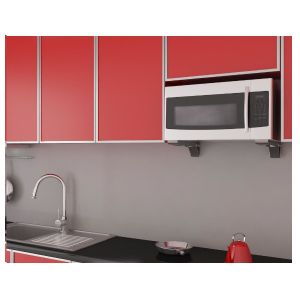 SUPORTE P MICROONDAS PRATA BRACO AJUSTAVEL REF. SBR3.7 PROMO