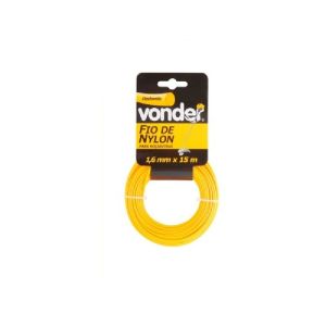 FIO DE NYLON 1.6 MM X 15 MTS REDONDO PROMO