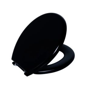 ASSENTO ALMOFADADO OVAL SLIM PRETO REF. 10400026  PROMO 