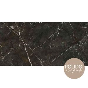 PISO 60X120 RT POLIDO GRAN NERO ELEVATO CX 2.16 M2