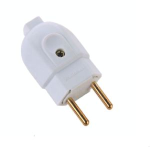 PLUGUE MACHO 2P BRANCO 20 A 250 V REF 57402/104