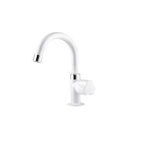 TORNEIRA BANCADA ABS BRANCO CANO BAIXO FOZ REF. 1110702