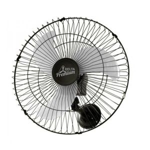 VENTILADOR PAREDE OSCILANTE 60CM PRETO PREMIUM REF. 543