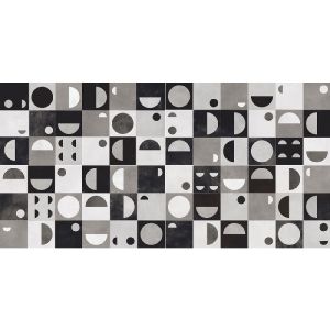 PISO 60X120 RT POLIDO GRAN DECOR BLACK CX 2,16 M2  (PROMO)