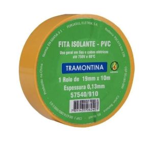 FITA ISOLANTE AMARELA 10 MTS X 19 MM PROMO